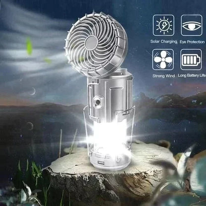🔥LAST DAY PROMOTION - 50%OFF🔥Portable LED Camping Lantern With Fan