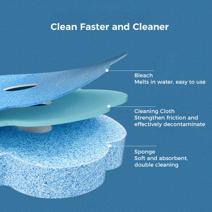 🚽 Last Day Special Price £8.78!!!⚡ Disposable Toilet Cleaning System – Hygienic One-Click Cleaning, No Residue Left, Easy to Use & Disposable 🧼