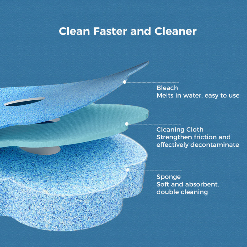 🚽 Last Day Special Price £8.78!!!⚡ Disposable Toilet Cleaning System – Hygienic One-Click Cleaning, No Residue Left, Easy to Use & Disposable 🧼