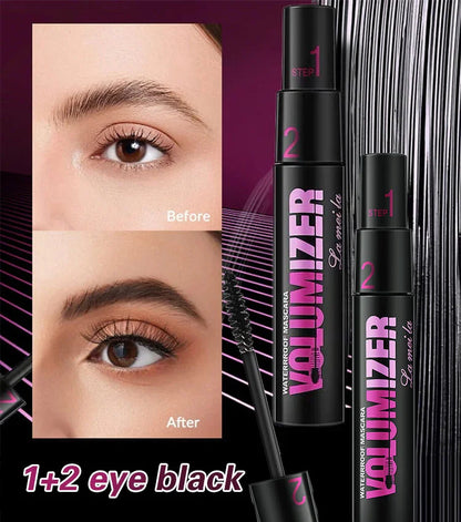 🌸Limited time discount✨2 in 1 Double Effect Long Thick Curl Eyelash Mascara💖24 hours delivery from UK✈️