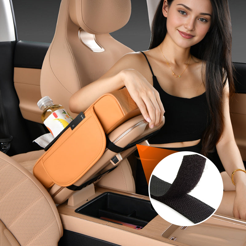 🚗Multifunctional Car Armrest Cushion – Ergonomic Comfort for Long Drives & Commuting✨
