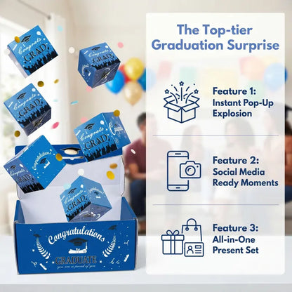 🎓Money Surprise Gift Box – Explosive Pop-Up for Grads 💥