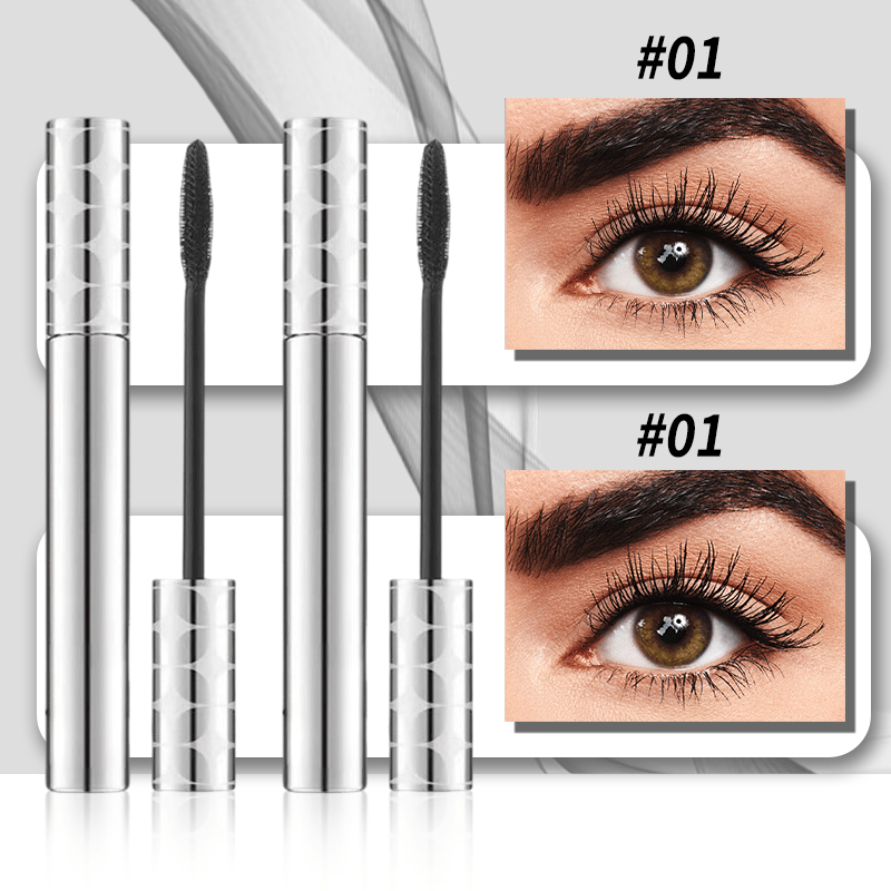 💜All-Day Beautiful Lashes, Smudge-Proof! Waterproof Fiber Mascara for Natural Volume.