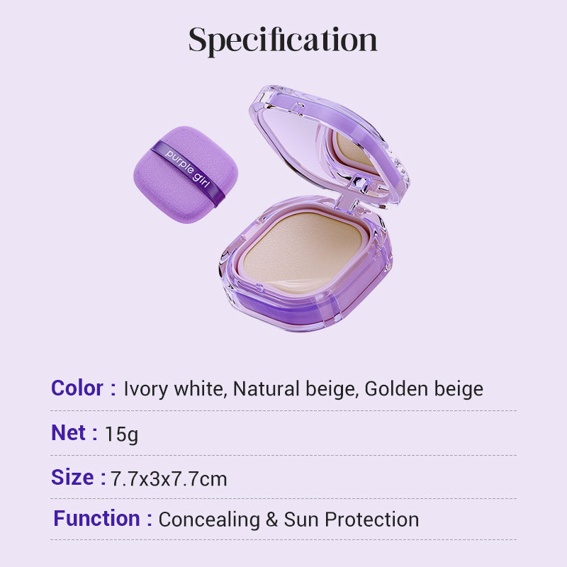 🔥LAST DAY SALE ONLY ￡10.99!⚡50K+ SOLD!💜Flawless All-Day Wear Cream Foundation
