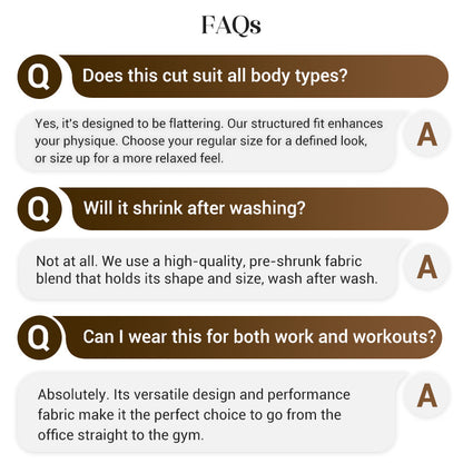 💎Men Gentlemans Business Short Sleeve Fitness T-shirt