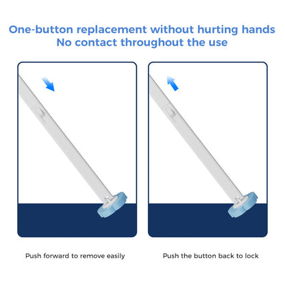 🚽 Last Day Special Price £8.78!!!⚡ Disposable Toilet Cleaning System – Hygienic One-Click Cleaning, No Residue Left, Easy to Use & Disposable 🧼