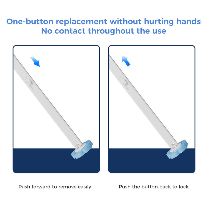 🚽 Last Day Special Price £8.78!!!⚡ Disposable Toilet Cleaning System – Hygienic One-Click Cleaning, No Residue Left, Easy to Use & Disposable 🧼