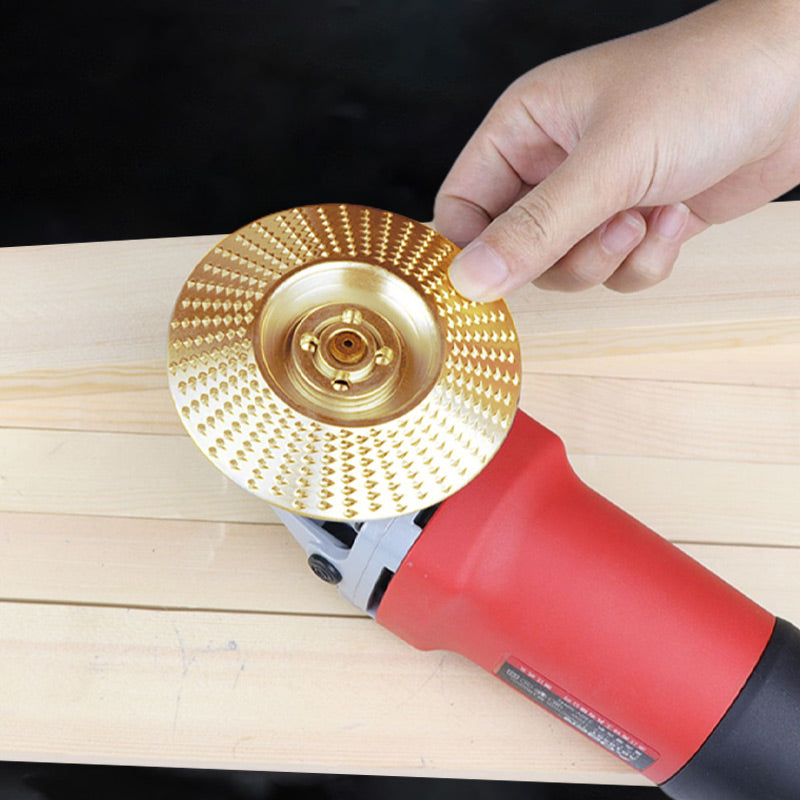 ⏰Wood Angle Shaping Wheel – Fast-Cut, Sharp, Wear-Resistant, for Angle Grinder