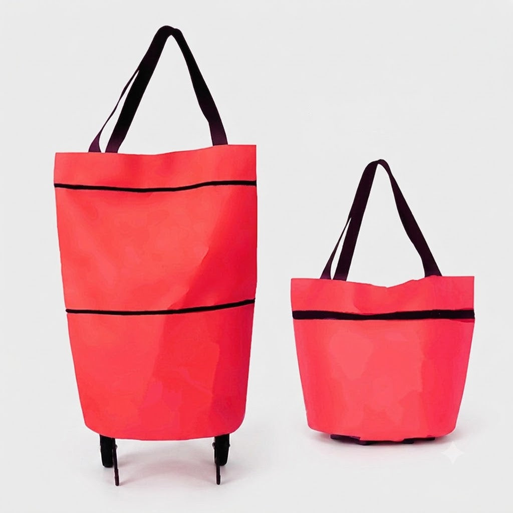 🔥2-in-1 Foldable Shopping Cart🛒