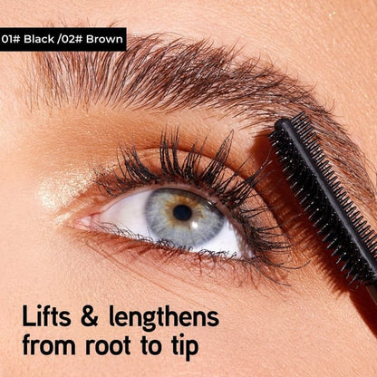 💜LAST DAY - BUY 1 GET 1 FREE💜All-Day Beautiful Lashes, Smudge-Proof! Waterproof Fiber Mascara for Natural Volume.