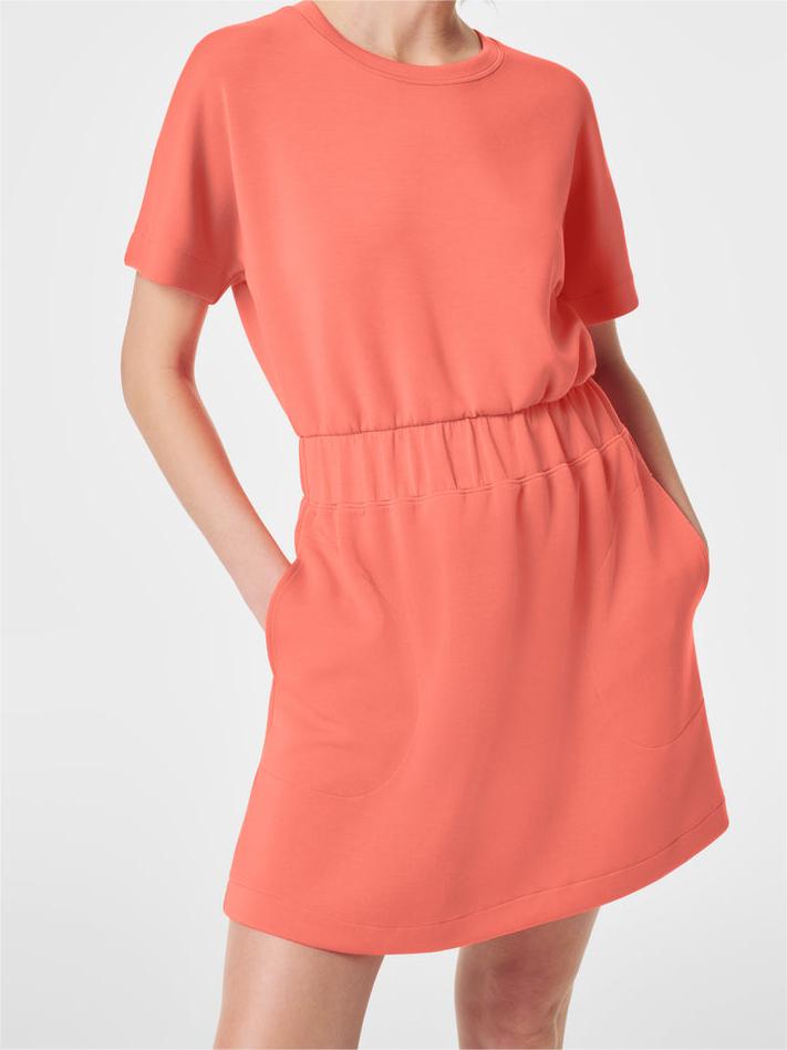 Casual Elastic-Waist T-Shirt Dress👗Buy 2 Free Shipping✈️✈️