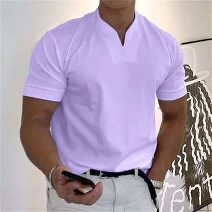 💎Men Gentlemans Business Short Sleeve Fitness T-shirt