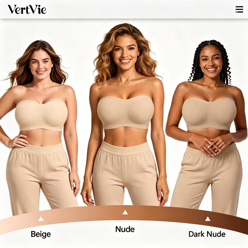💜LAST DAY BUY 1 GET 1 FREE💜Strapless, wire-free bra with crossover side closure
