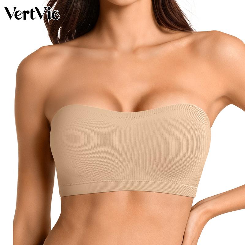 💜LAST DAY BUY 1 GET 1 FREE💜Strapless, wire-free bra with crossover side closure