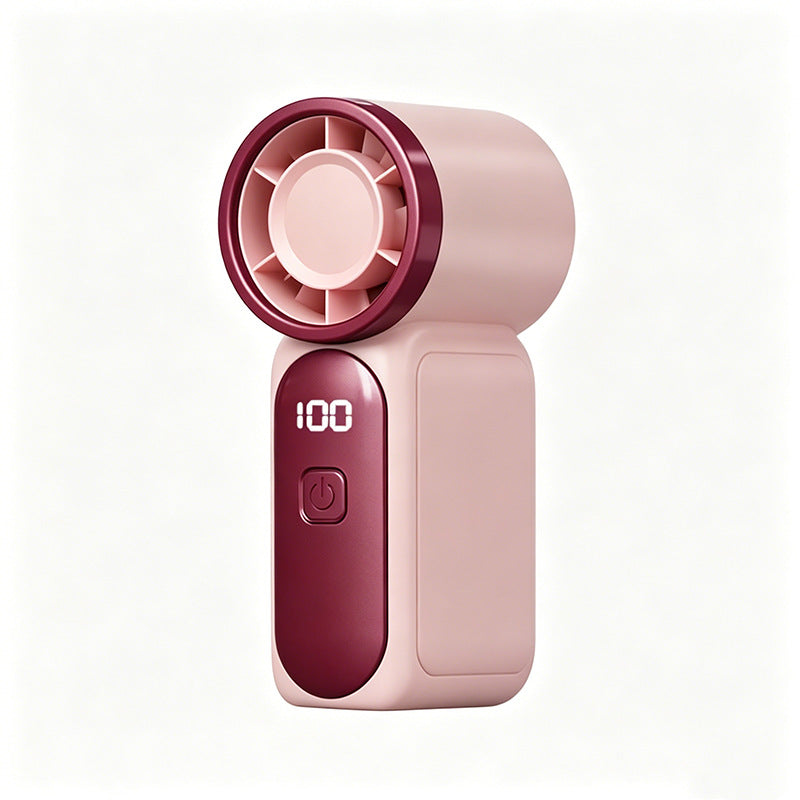 ❄️ Turbo Handheld Fan – 16900 RPM, 6 speeds, LED display