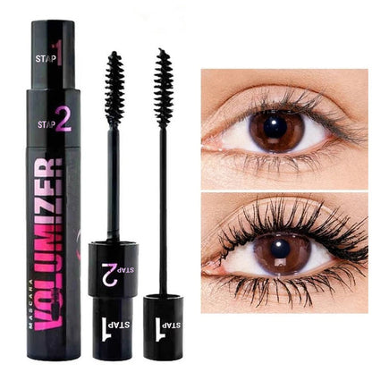 🌸Limited time discount✨2 in 1 Double Effect Long Thick Curl Eyelash Mascara💖24 hours delivery from UK✈️