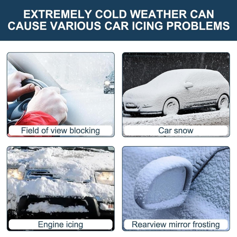 ❄️ Winter Pro — The LED Turbo Blower That Clears Snow in Seconds