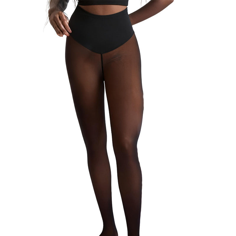 ⚡50K+ SOLD!❄️One-Seam Pile-Lined Shaping Tights✨ Stay Warm, Look Snatched💕