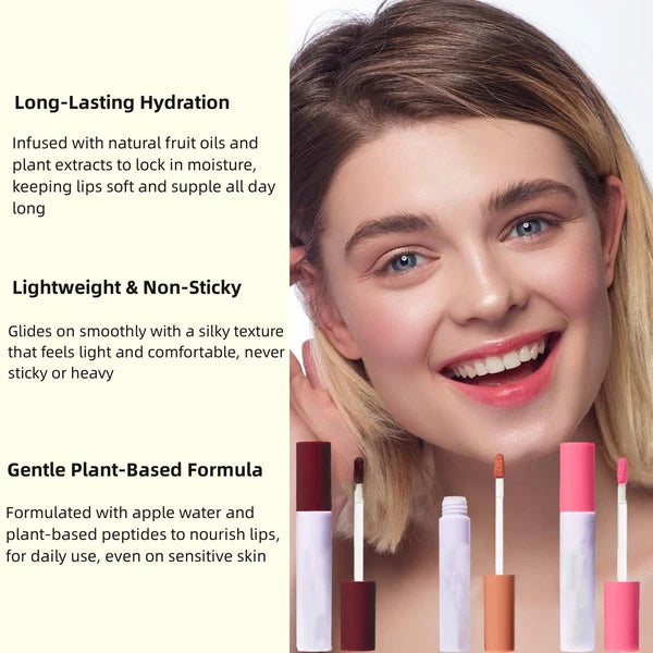 💗While supplies last - Buy 1 get 1 free💗Lip tint lip oil (non-sticky | non-fading | 24-hour lasting👄)