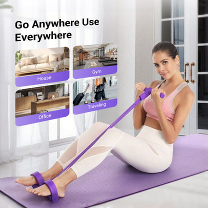 Sit-Up Training Equipment – Ab Support, Non-Slip Base & Portable Design
