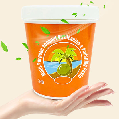 🔥LAST DAY PROMOTION - 50%OFF🔥Multi-Purpose Coconut Oil Cleaning & Polishing Paste
