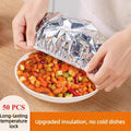 💥💥home dining table food container aluminum foil heat-retaining cover