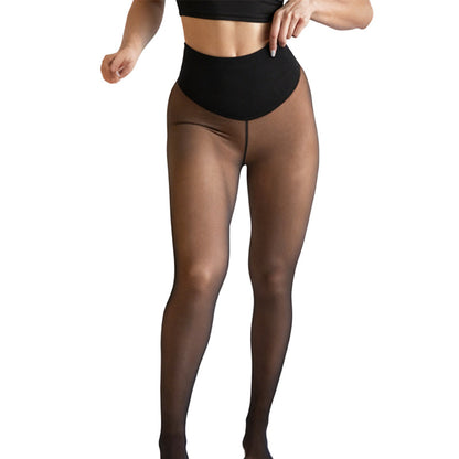 ⚡50K+ SOLD!❄️One-Seam Pile-Lined Shaping Tights✨ Stay Warm, Look Snatched💕