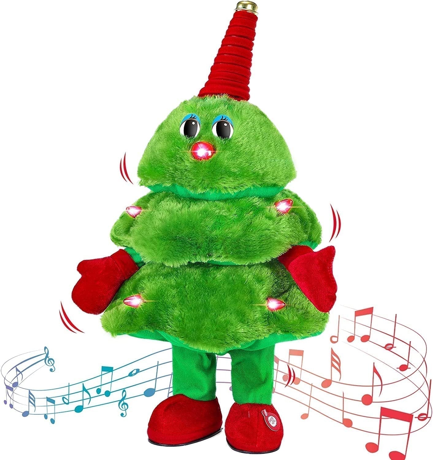 🎅Early Xmas Sales - 50% OFF🎄🎵Sing and Dance Rock Christmas Tree Toy🎸🎷