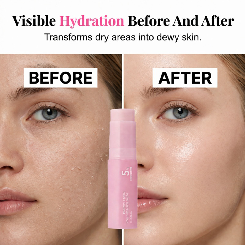 💜LAST DAY - BUY 1 GET 1 FREE💜Pink Collagen Balm – 5% Volufiline + collagen. Targets hollow areas, restores volume. Like a pillow for your face. Last day – stack up! 🛍️💎