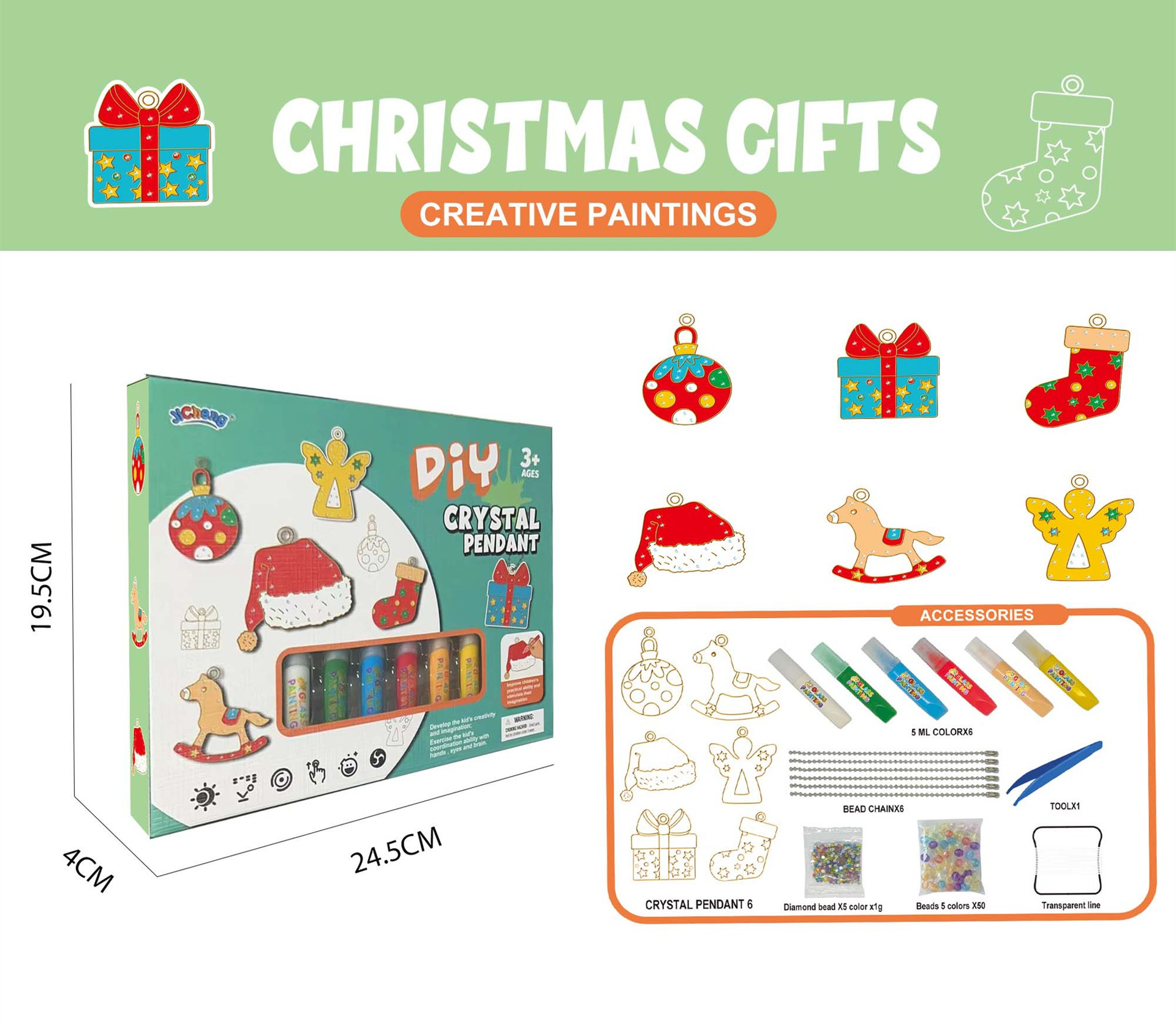 🎅Xmas Sales - 50% OFF🎄DIY Crystal Paint Arts and Crafts Set