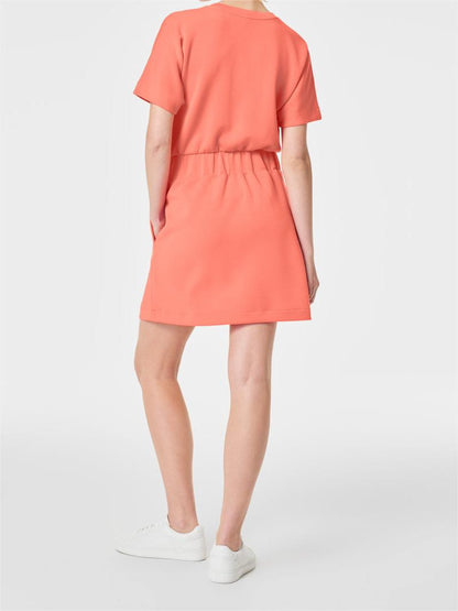 Casual Elastic-Waist T-Shirt Dress👗Buy 2 Free Shipping✈️✈️