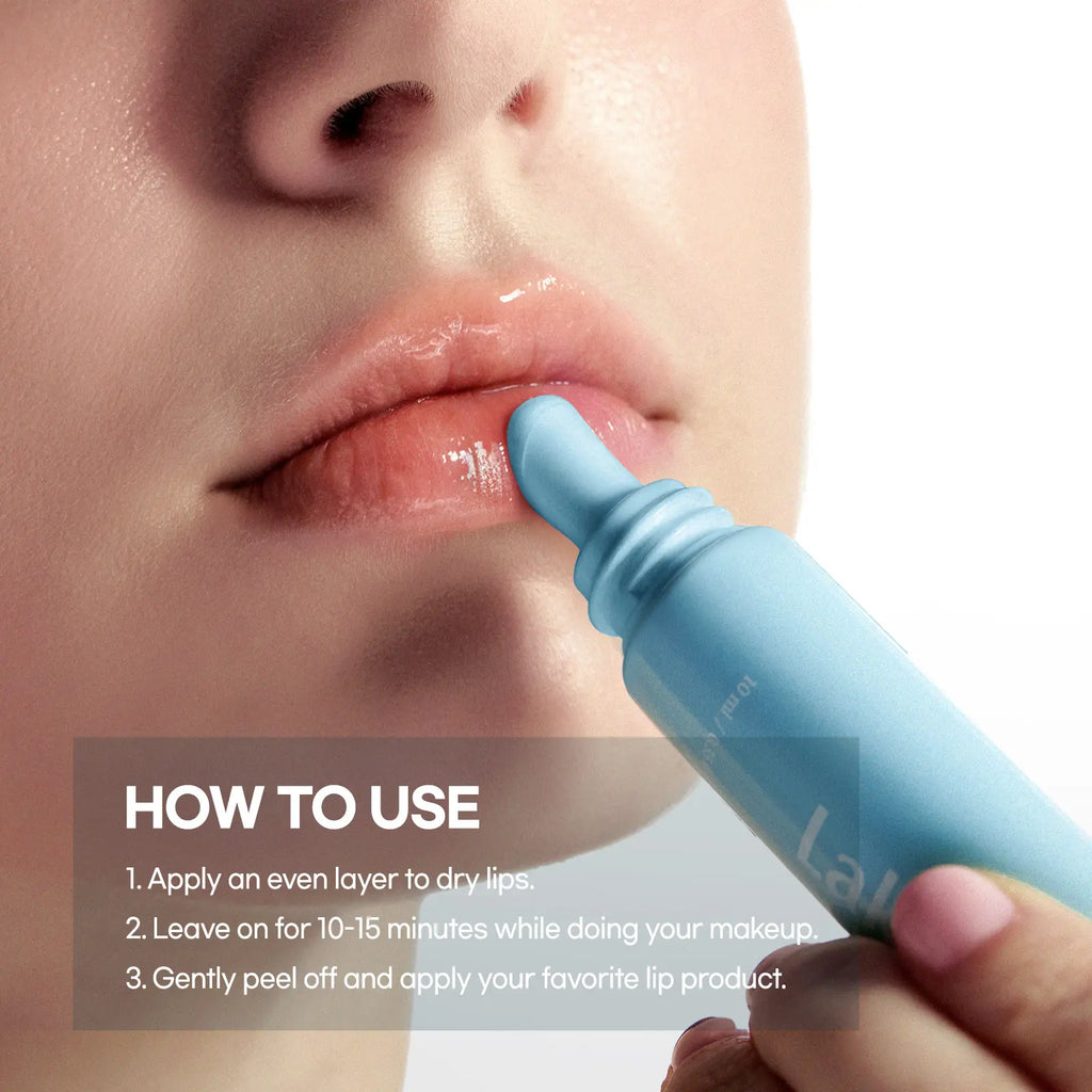💞Soothing Prep Lip Mask — Cooling peel-off lip mask for smoother lip prep and a hydrated feel