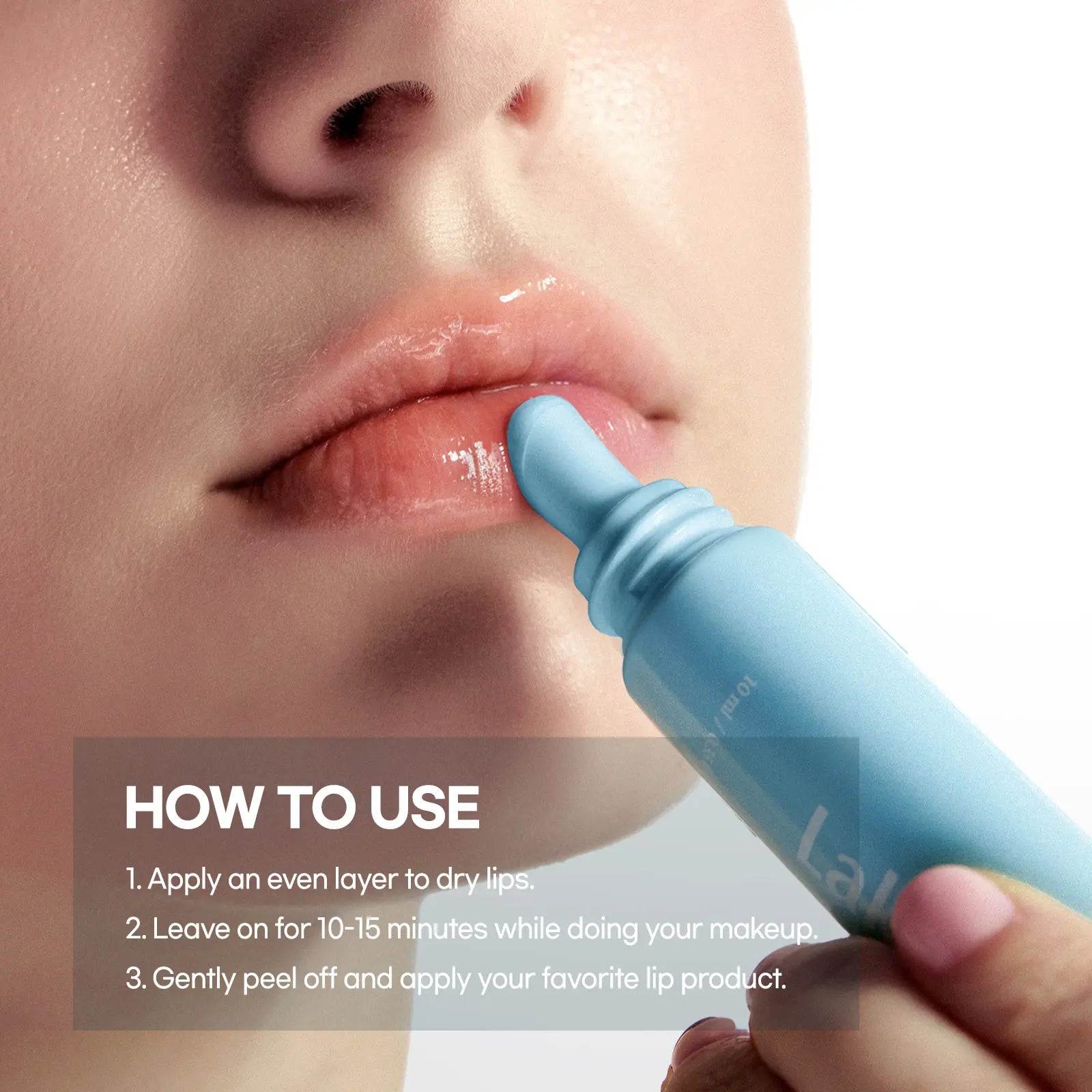 💞Soothing Prep Lip Mask — Cooling peel-off lip mask for smoother lip prep and a hydrated feel