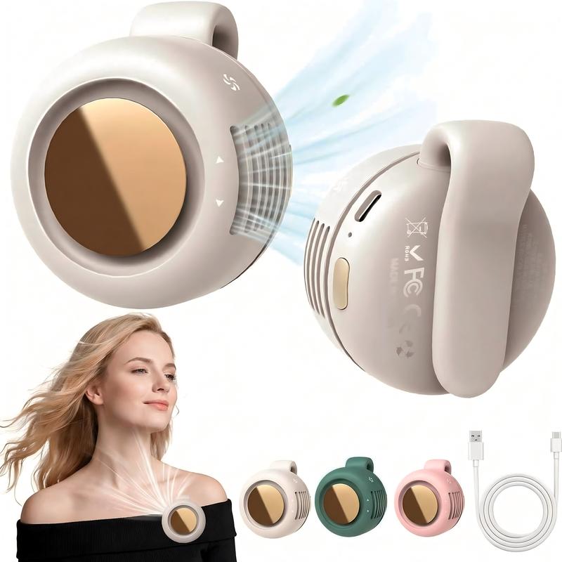 🌀 Bladeless Fan – Ultra-Light & 1.5h Fast Charge