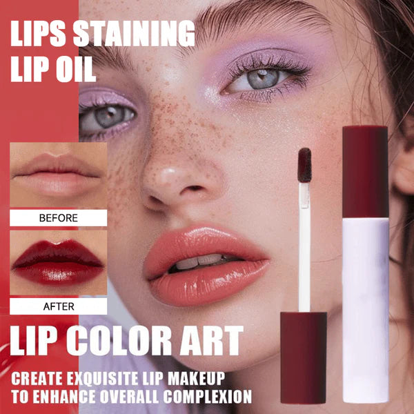 💗While supplies last - Buy 1 get 1 free💗Lip tint lip oil (non-sticky | non-fading | 24-hour lasting👄)