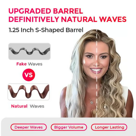 🔥Last Day Promotion 49% OFF - 🔥🌐ROVY COMPACT Hair Waver Crimper, HairCurler & Curling lrons