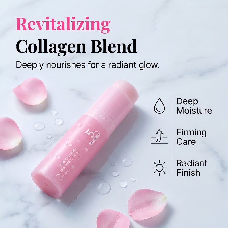 💜LAST DAY - BUY 1 GET 1 FREE💜Pink Collagen Balm – 5% Volufiline + collagen. Targets hollow areas, restores volume. Like a pillow for your face. Last day – stack up! 🛍️💎