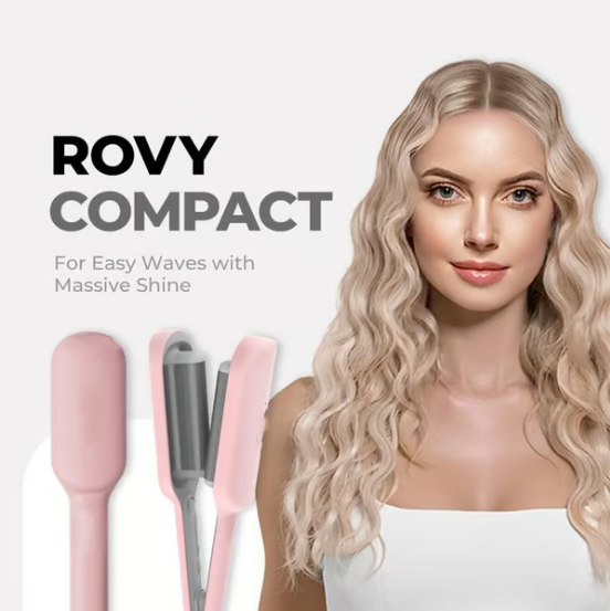 🔥Last Day Promotion 49% OFF - 🔥🌐ROVY COMPACT Hair Waver Crimper, HairCurler & Curling lrons