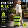🔥2-in-1 Foldable Shopping Cart🛒