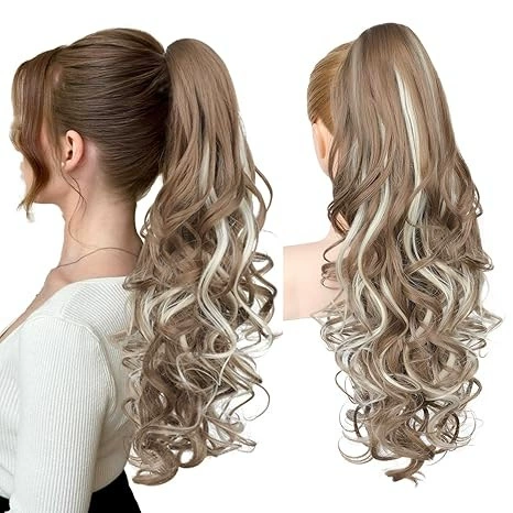 💜 LAST DAY PROMOTION - 50%OFF💜Clip-on Wavy Ponytail Extension