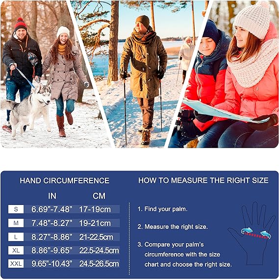 💥Limited Time 50% OFF❄️🧤Winter Touchscreen Warm Gloves | Cold-Proof & Phone-Friendly Design✨✅
