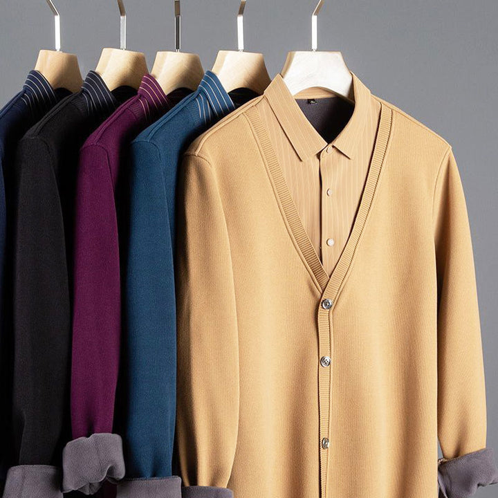 🔥Limited Time 50% Off 🔥Men’s Business Casual Thermal Cardigan