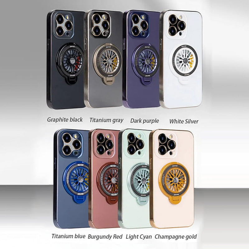 💥Limited time 50% off🔥Magnetic Frosted Phone Case with Stand for iPhone