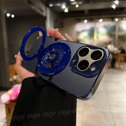 💥Limited time 50% off🔥Magnetic Frosted Phone Case with Stand for iPhone