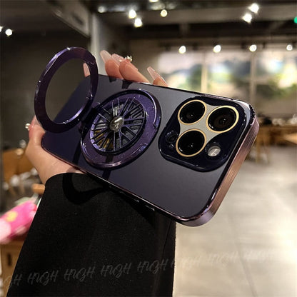 💥Limited time 50% off🔥Magnetic Frosted Phone Case with Stand for iPhone