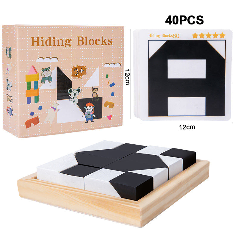 🎅Early Xmas Sales - 50% OFF🎄Puzzle Hidden Building Blocks Puzzle Toys