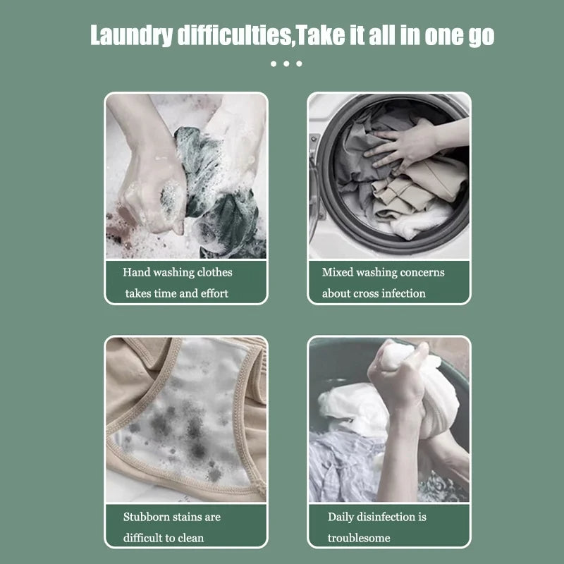 🔥HOT SALE🔥Portable Automatic Socks and Underwear Washing Machine