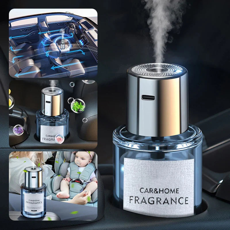 💥Limited Time 50% OFF💥Smart Ultrasonic Atomized Car Air Freshener - 5 Gears Adjustment & Auto On/Off