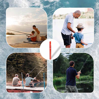 🔥Limited time 50% off🔥Portable Pen Style Ice Fishing Rod Set