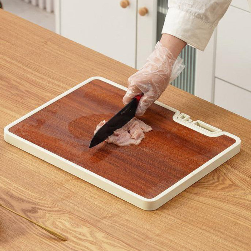 🔥HOT SALE🔥Double Sided Antibacterial Cutting Board with Stand